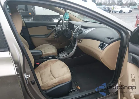 2013 Hyundai Elantra Gls из США, поврежденный, VIN 5NPDH4AE8DH337035